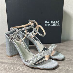 Badgley Mischka Tanisha Block Heel Sandal heels shoes